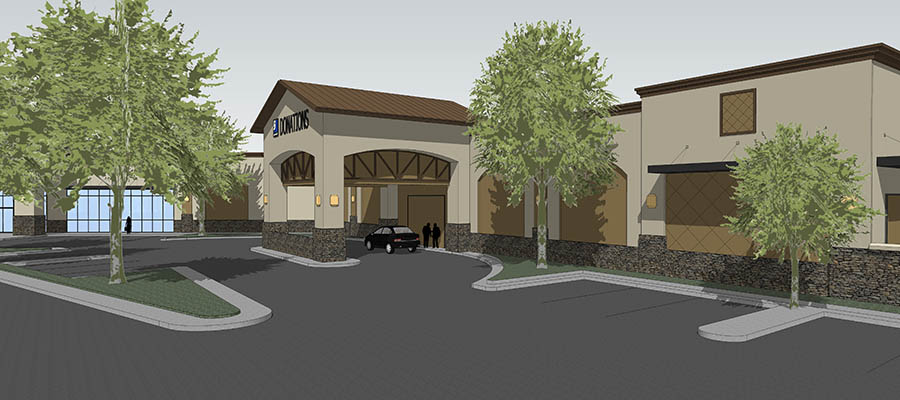 Brentwood, CA Goodwill Rendering